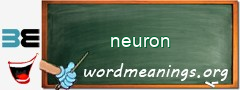 WordMeaning blackboard for neuron